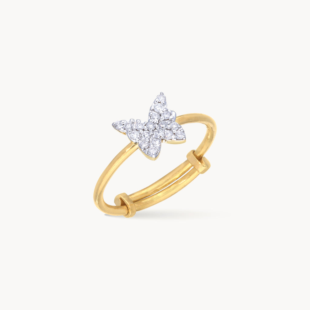 Buy Gold-Toned Rings for Women by White Lies Online | Ajio.com