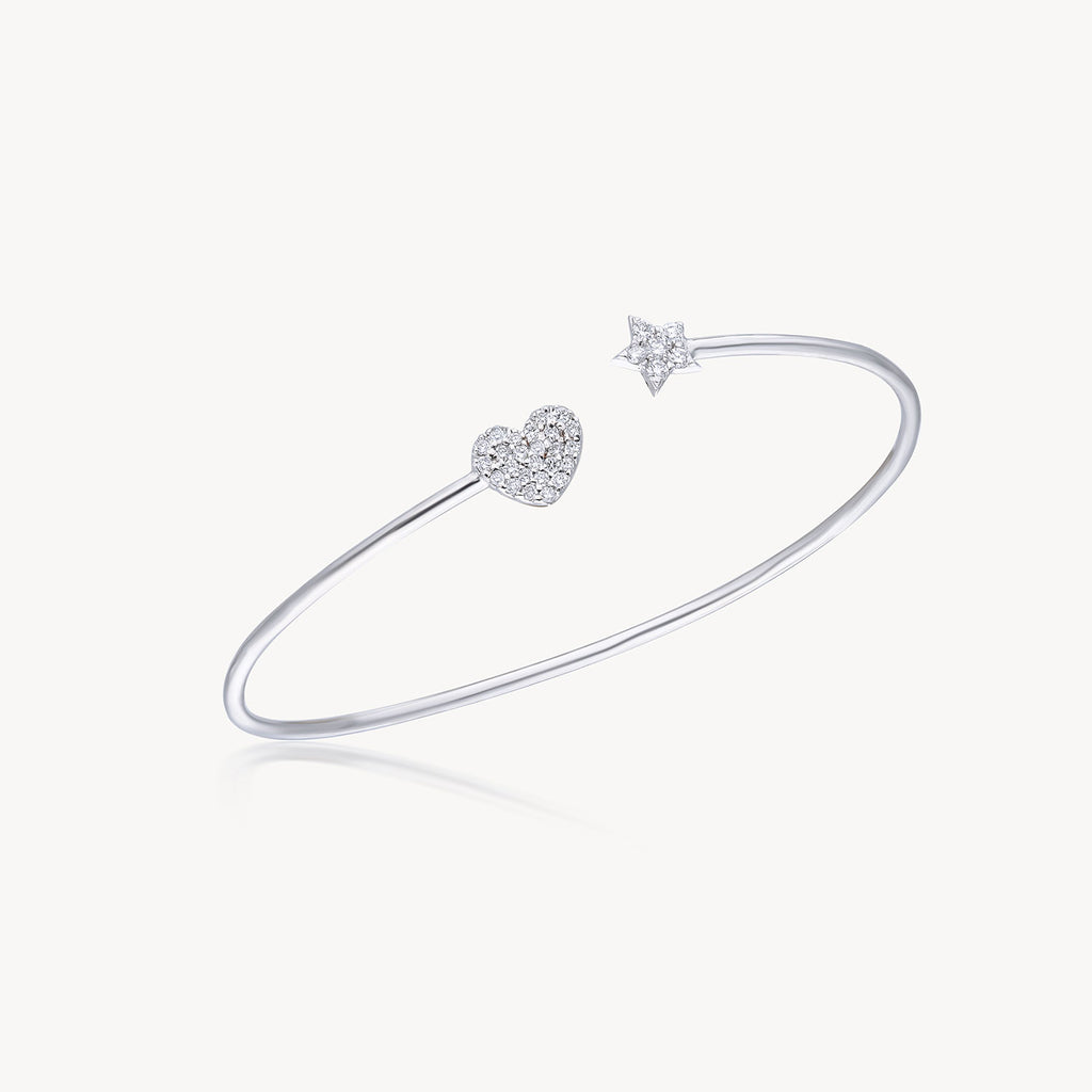 Lunar Charm Diamond Bracelet