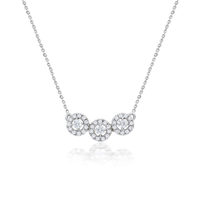 Lovebright Essential Three Stone Diamond Necklace - 9962VABADFVNKYW –  Allure by Greatons Jewelers