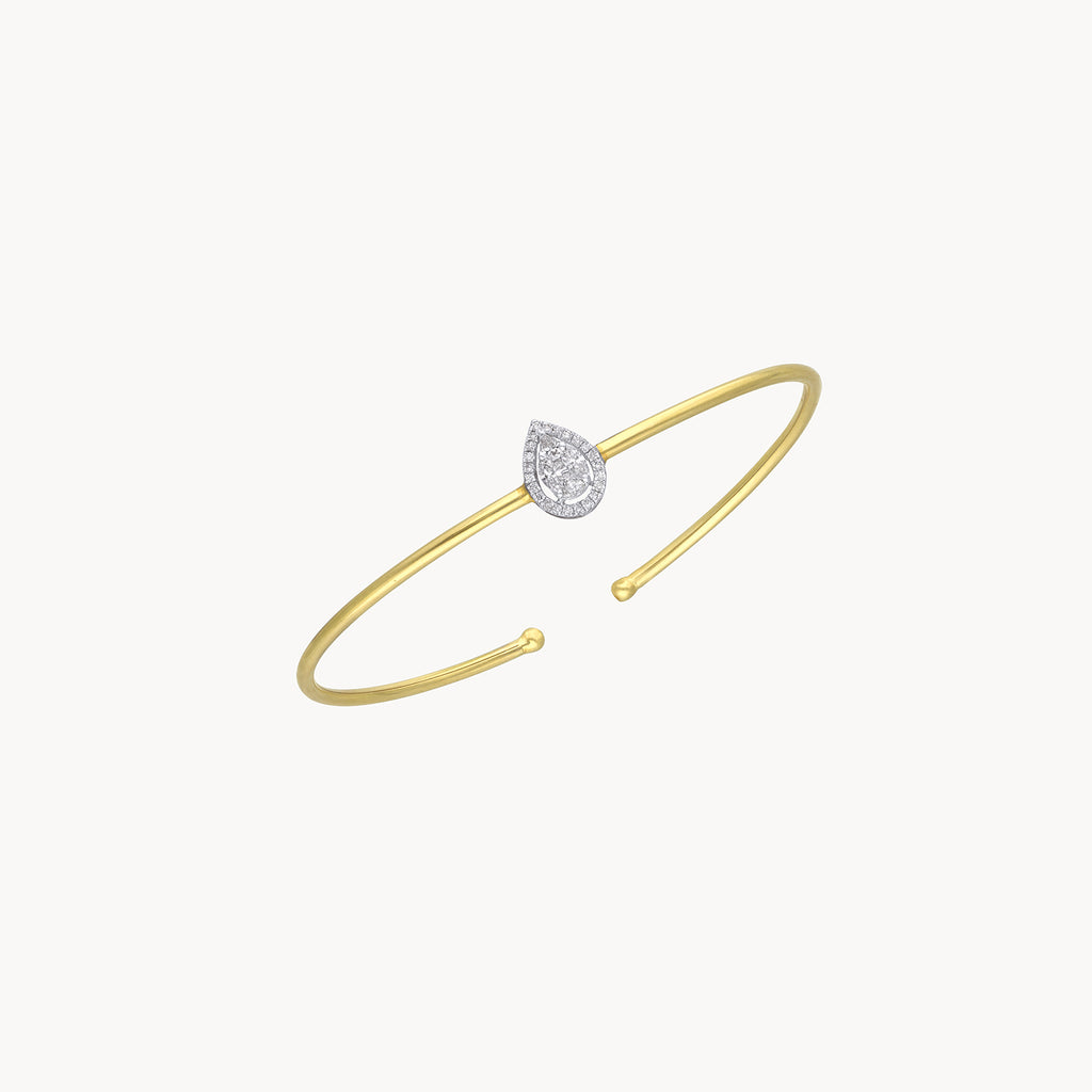 Droplet Diamond Bracelet