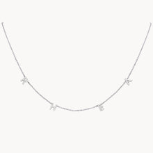 Load image into Gallery viewer, Name Diamond Necklace